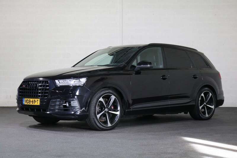 Zwart Gebruikt 2018 Audi SQ7 SUV | € 44.950 (Eerlijke prijs) - Afbeelding 1/3