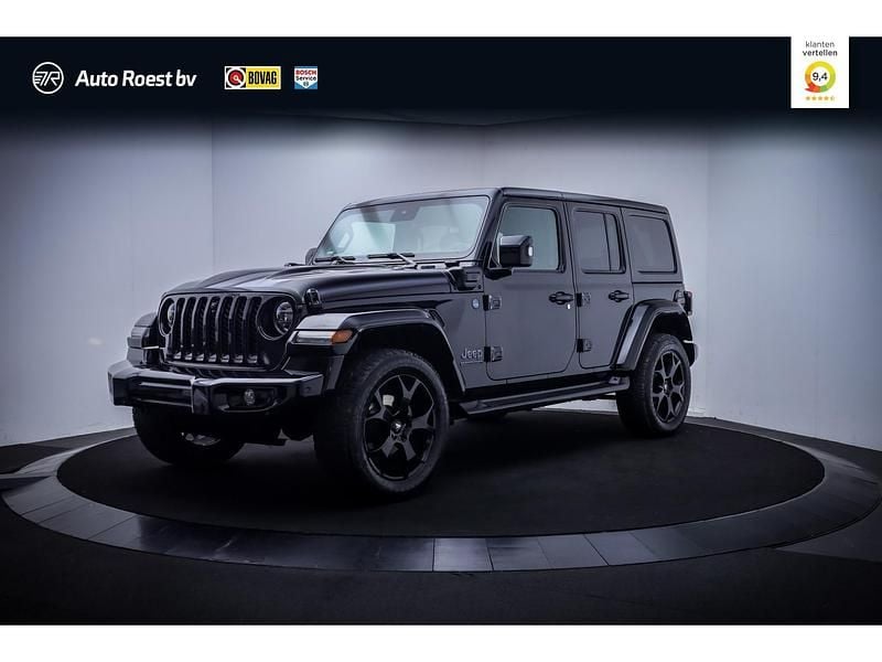 Zwart Occasion 2021 Jeep Wrangler 80th Anniversary SUV | € 58.750 (Eerlijke prijs) - Afbeelding 1/4