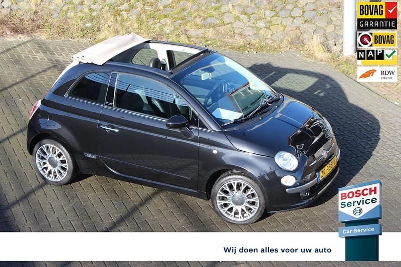 Occasion Fiat 500C Rock 69 PK (50 kW) 2011 Zwart Cabriolet