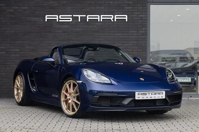 Occasion Porsche 718 Boxster GTS 400 PK (294 kW) 2023 Blauw (metallic) Cabriolet