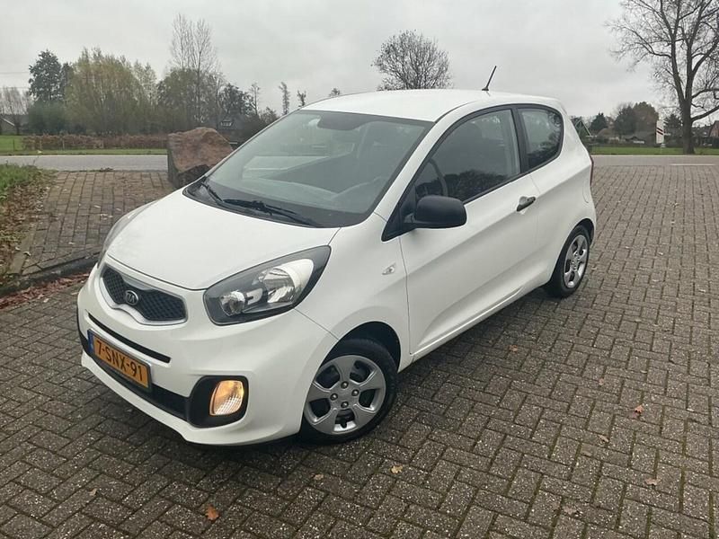 Wit Gebruikt 2013 Kia Picanto Hatchback | € 2.999 (Eerlijke prijs) - Afbeelding 1/4