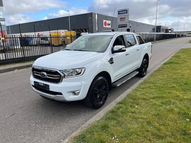 Wit Gebruikt 2020 Ford Ranger Limited Pickup | € 22.950 - Afbeelding 1/4