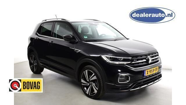 Zwart Gebruikt 2023 VW T-Cross R-line SUV | € 32.850 (Iets duurder) - Afbeelding 1/4