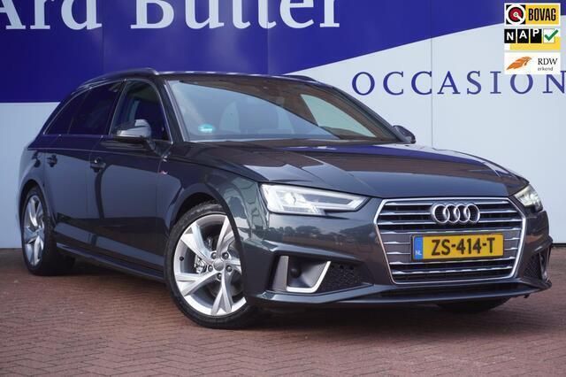 Grijs Gebruikt 2019 Audi A4 S-Line Stationwagen | € 18.999 (Super prijs) - Afbeelding 1/4