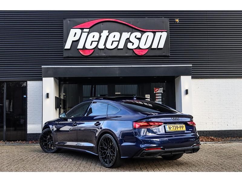 Occasion Audi A5 Design 245 PK (180 kW) 2020 Blauw Hatchback