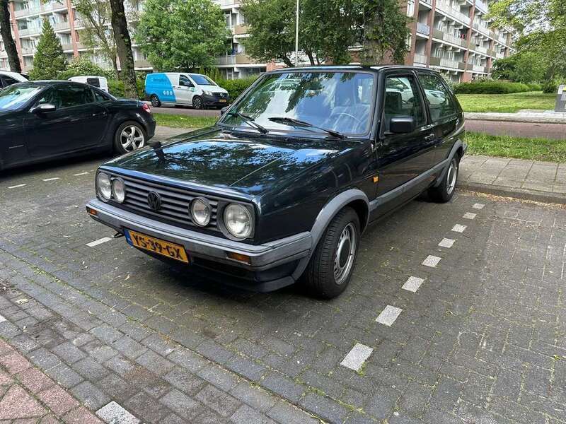 Groen Gebruikt 1990 VW Golf II Hatchback | € 3.250 - Afbeelding 1/4