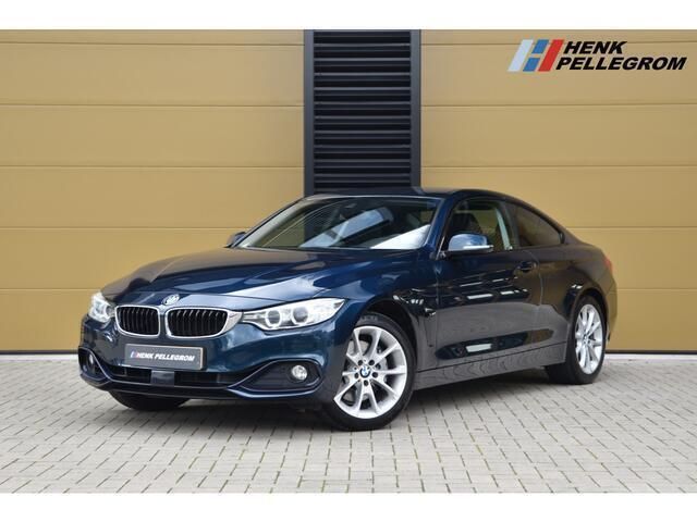 Blauw, metallic lak Gebruikt 2013 BMW 435 Sport Line Coupé | € 19.950 (Super prijs) - Afbeelding 1/4