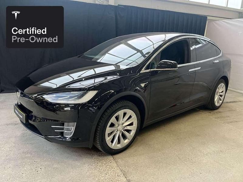 Zwart Gebruikt 2019 Tesla Model X Long Range AWD SUV | € 40.200 (Super prijs) - Afbeelding 1/4