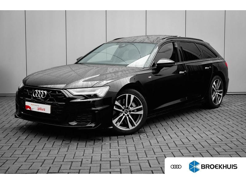 Zwart Gebruikt 2024 Audi A6 Stationwagen | € 56.945 (Eerlijke prijs) - Afbeelding 1/4