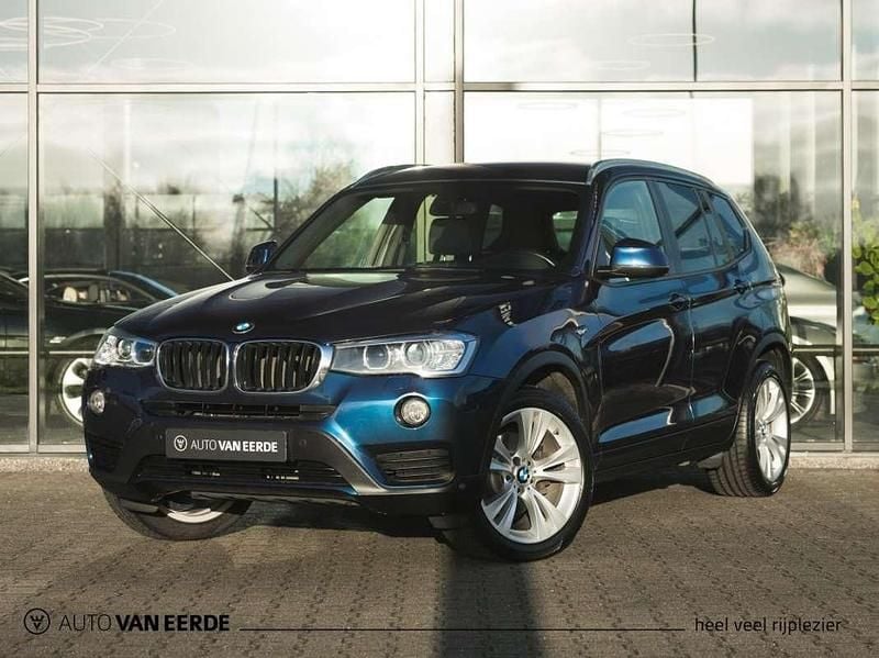 Blauw Occasion 2016 BMW X3 SUV | € 19.950 (Eerlijke prijs) - Afbeelding 1/4