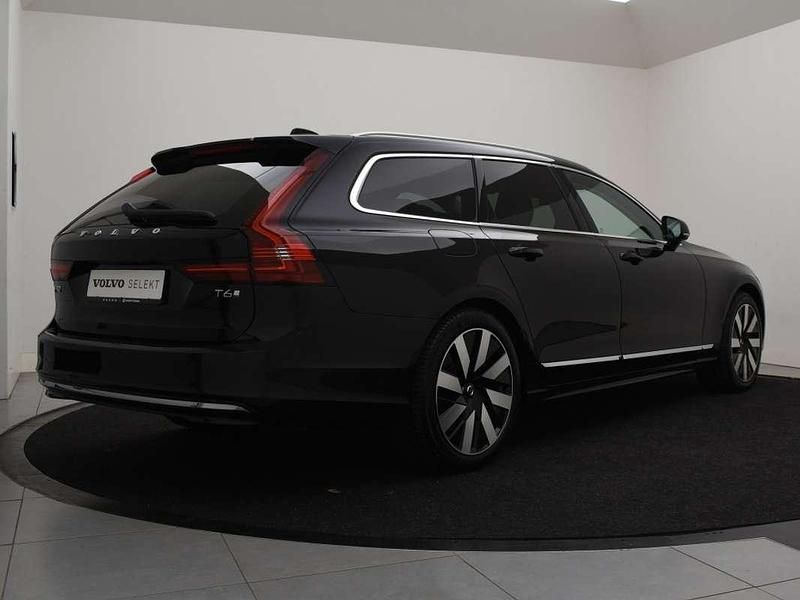 Nieuw Volvo V90 Ultra 349 PK (256 kW) 2025 Zwart, metallic lak Stationwagen