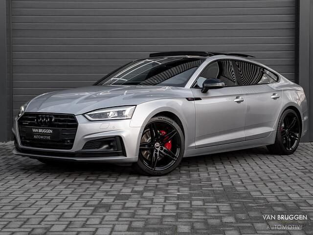 Occasion Audi A5 Sportback S-Line 252 PK (185 kW) 2018 Zilver (metallic) Hatchback