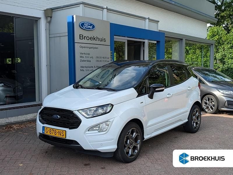 Wit Gebruikt 2019 Ford Ecosport ST-Line SUV | € 16.450 (Eerlijke prijs) - Afbeelding 1/4