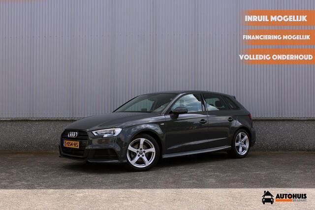 Grijs Gebruikt 2018 Audi A3 Sportback Ambition Hatchback | € 17.900 (Eerlijke prijs) - Afbeelding 1/4