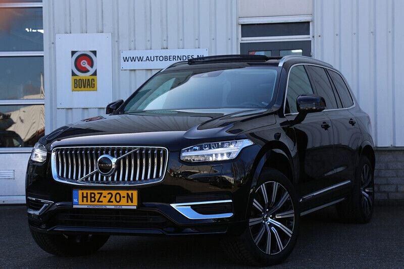 Zwart Gebruikt 2021 Volvo XC90 Inscription SUV | € 50.900 (Eerlijke prijs) - Afbeelding 1/4