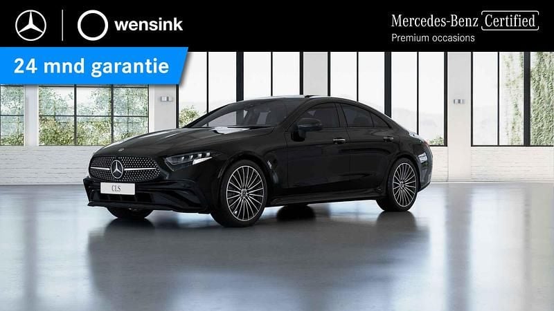 Zwart Occasion 2024 Mercedes CLS450 AMG line Sedan | € 83.850 (Duur) - Afbeelding 1/4