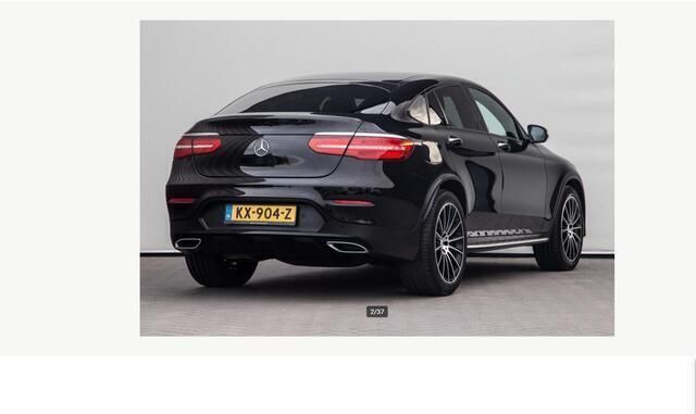 Occasion Mercedes GLC250 Ambition 204 PK (150 kW) 2017 Zwart Coupé