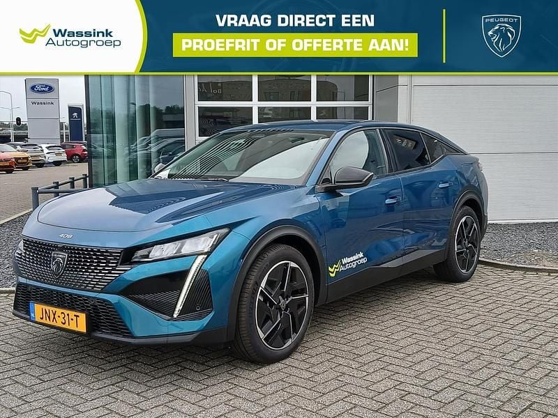 Nieuw Peugeot 408 Allure 179 PK (131 kW) 2025 Blauw Hatchback