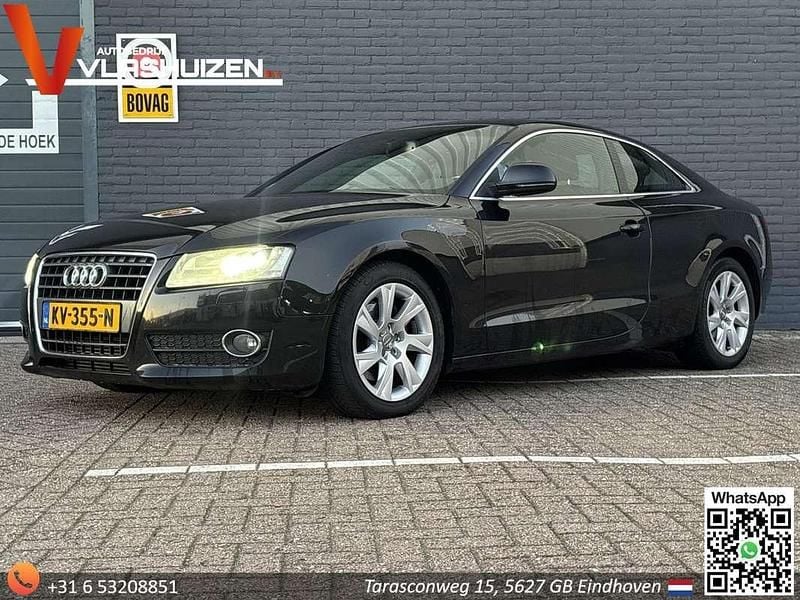 Zwart Gebruikt 2008 Audi A5 Proline Coupé | € 4.350 (Eerlijke prijs) - Afbeelding 1/4