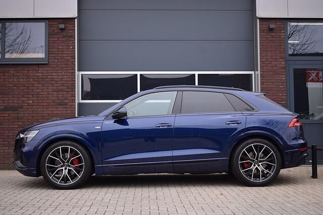 Occasion Audi Q8 S-Line 286 PK (210 kW) 2019 Blauw SUV