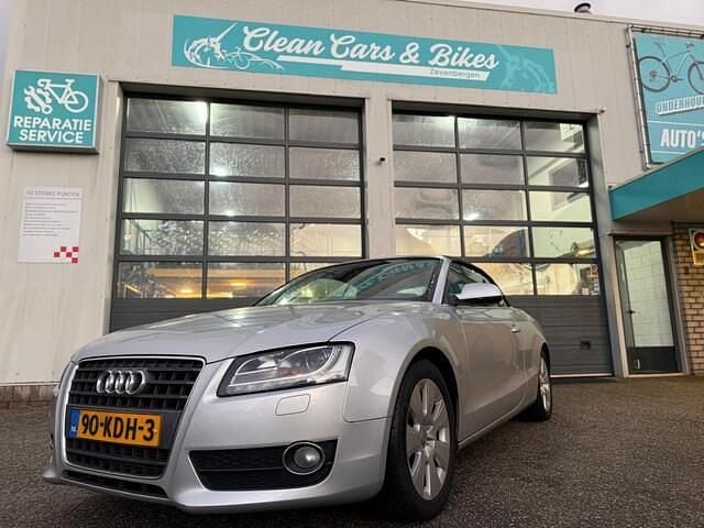 Grijs Gebruikt 2009 Audi A5 Cabriolet Proline Cabriolet | € 7.950 (Eerlijke prijs) - Afbeelding 1/4