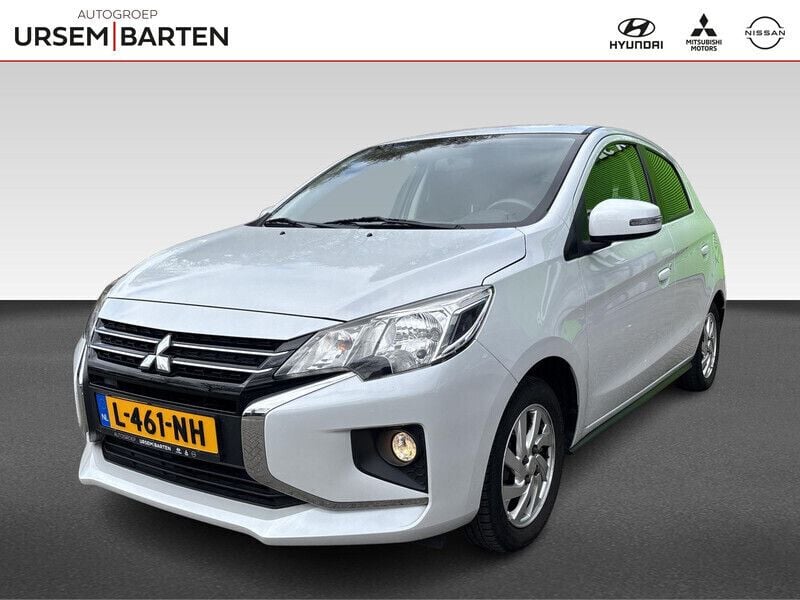 Wit Gebruikt 2021 Mitsubishi Space Star Hatchback | € 13.430 (Iets duurder) - Afbeelding 1/4