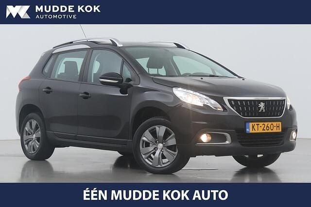 Zwart Gebruikt 2016 Peugeot 2008 SUV | € 6.400 (Super prijs) - Afbeelding 1/4