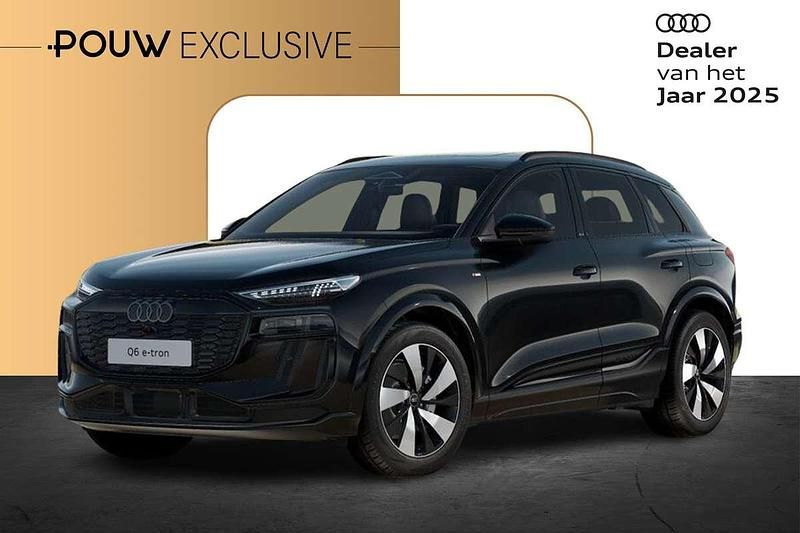 Zwart Nieuw 2025 Audi Q6 e-tron Performance SUV | € 84.450 (Eerlijke prijs) - Afbeelding 1/4