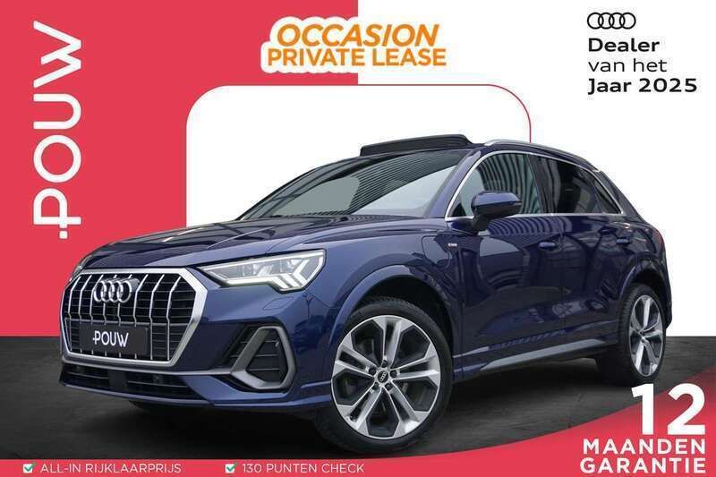 Blauw Gebruikt 2022 Audi Q3 S-Line SUV | € 43.900 (Iets duurder) - Afbeelding 1/3