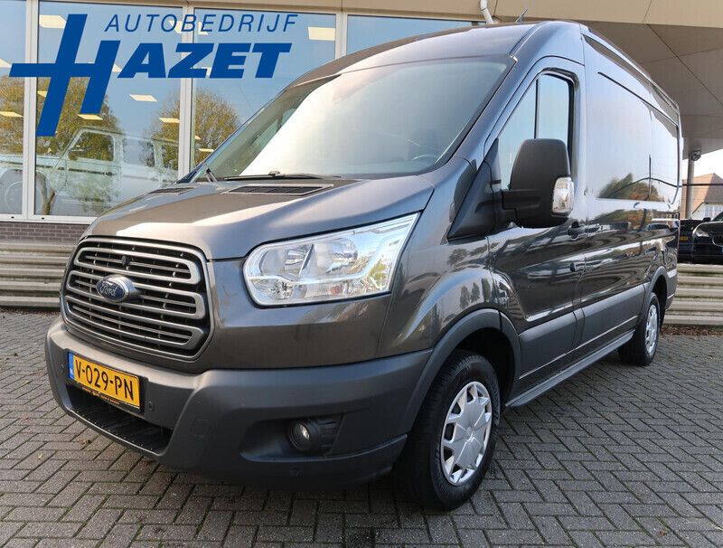 Grijs Gebruikt 2018 Ford Transit Van | € 11.950 (Eerlijke prijs) - Afbeelding 1/4