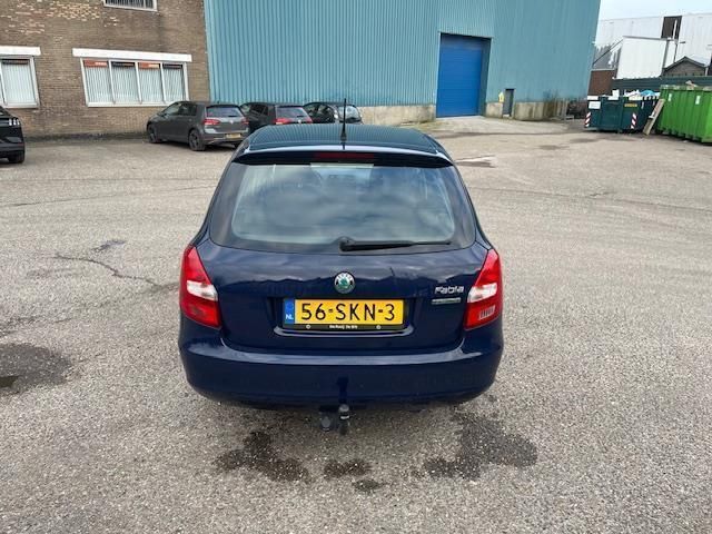 Occasion Skoda Fabia 75 PK (55 kW) 2011 Blauw Hatchback