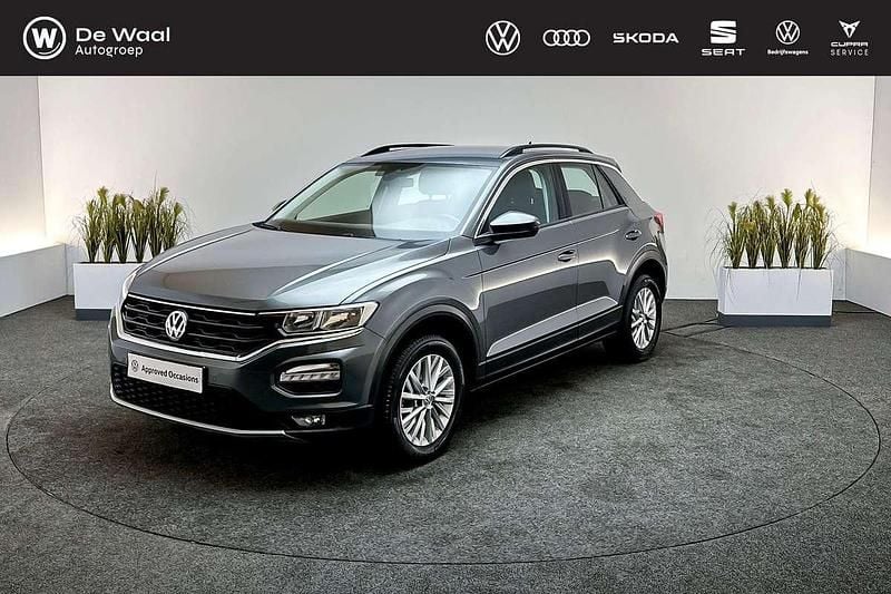 Indium grey Gebruikt 2018 VW T-Roc Style SUV | € 19.950 (Super prijs) - Afbeelding 1/3