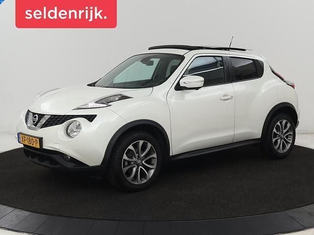 Wit Occasion 2014 Nissan Juke Tekna SUV | € 8.900 (Eerlijke prijs) - Afbeelding 1/4