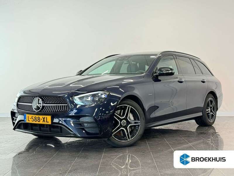 Blauw Gebruikt 2020 Mercedes E300 Business Stationwagen | € 38.900 (Duur) - Afbeelding 1/4