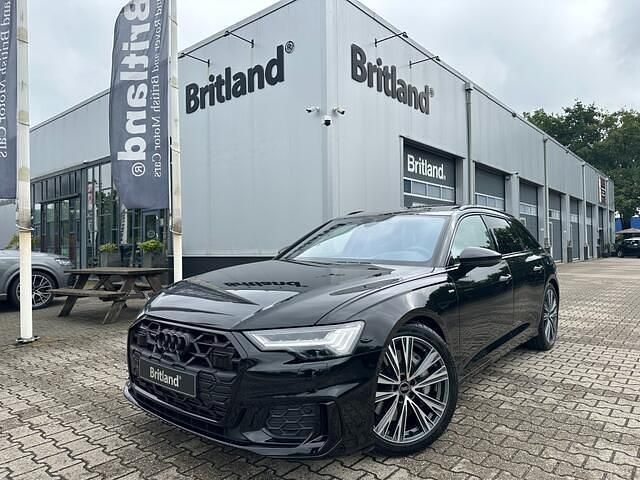 Zwart Gebruikt 2025 Audi A6 S-Line Stationwagen | € 59.950 (Eerlijke prijs) - Afbeelding 1/4