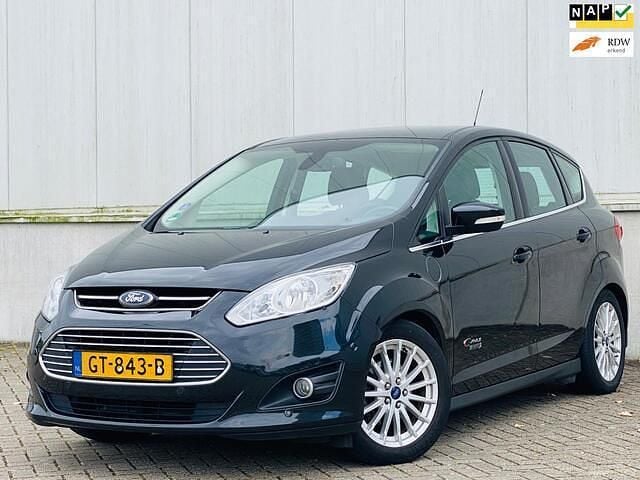 Zwart Gebruikt 2015 Ford C-MAX Titanium MPV | € 10.995 (Eerlijke prijs) - Afbeelding 1/4