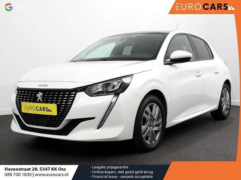 Wit Gebruikt 2024 Peugeot 208 Allure Sky Hatchback | € 12.890 (Super prijs) - Afbeelding 1/4