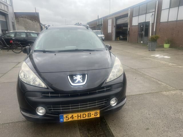 Zwart Gebruikt 2008 Peugeot 207 Stationwagen | € 2.250 (Eerlijke prijs) - Afbeelding 1/4