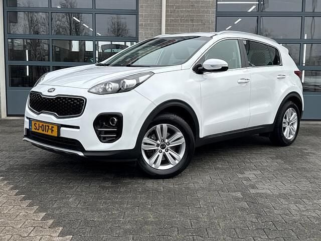 Wit Gebruikt 2018 Kia Sportage Style SUV | € 16.450 (Goede deal) - Afbeelding 1/4