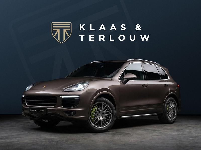 Bruin Occasion 2016 Porsche Cayenne SUV | € 32.995 (Eerlijke prijs) - Afbeelding 1/4