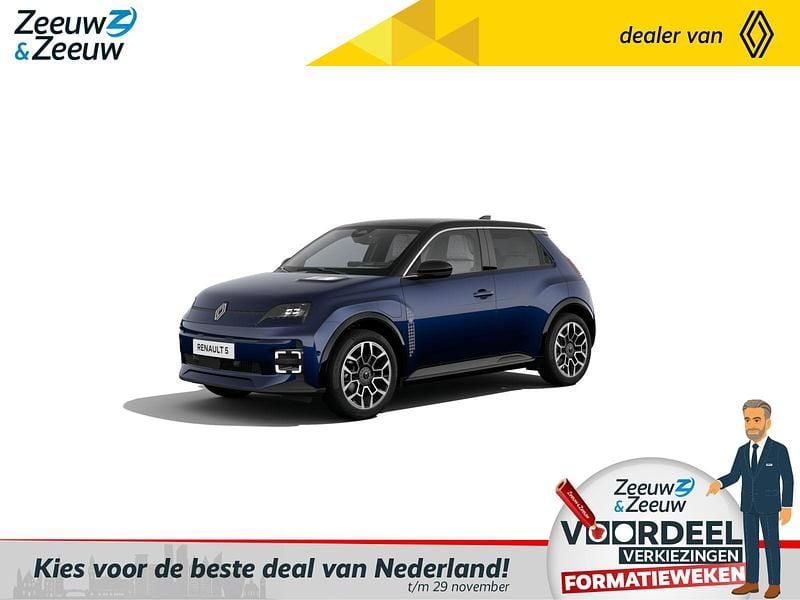 Gris schiste satin / noir etoile Nieuw 2025 Renault R5 Komfort Hatchback | € 35.850 - Afbeelding 1/4