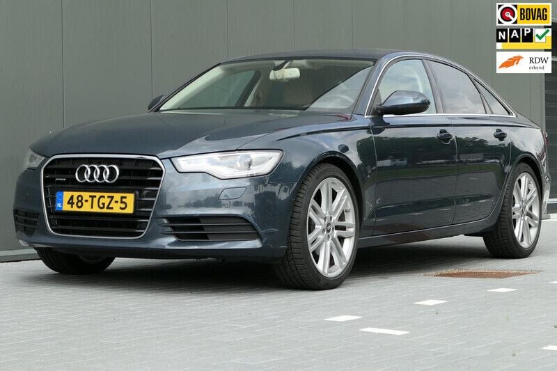 Blauw Gebruikt 2012 Audi A6 Proline Sedan | € 10.440 (Super prijs) - Afbeelding 1/4