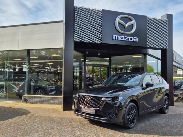 Zwart Nieuw 2025 Mazda CX-60 Homura-Line SUV | € 68.840 - Afbeelding 1/4