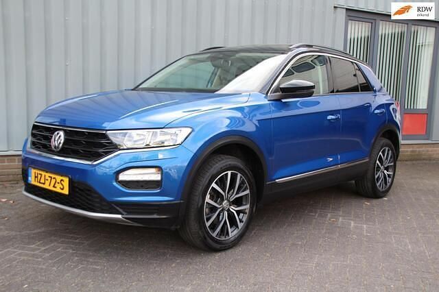 Blauw Gebruikt 2019 VW T-Roc Sport SUV | € 22.850 (Super prijs) - Afbeelding 1/4
