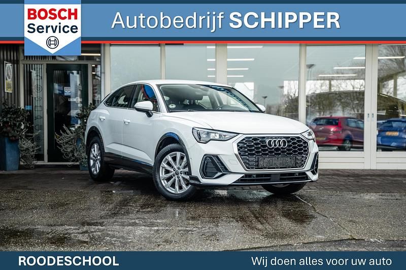 Wit Gebruikt 2020 Audi Q3 Advanced SUV | € 32.950 - Afbeelding 1/4