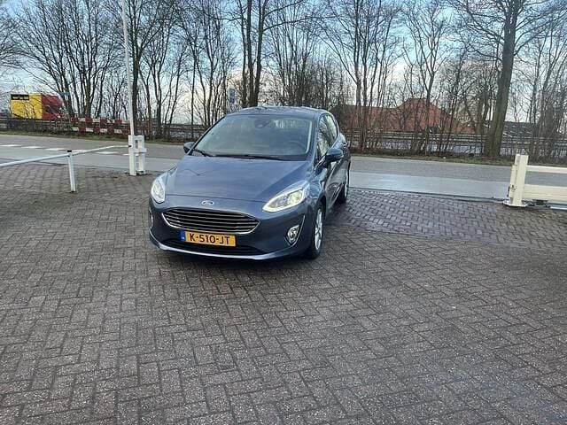 Occasion Ford Fiesta Titanium 94 PK (69 kW) 2021 Blauw (metallic) Hatchback