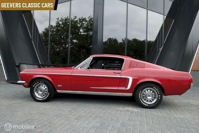 Rood Gebruikt 1968 Ford Mustang Fastback Hatchback | € 58.500 - Afbeelding 1/4