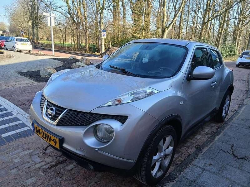 Grijs Occasion 2012 Nissan Juke Acenta SUV | € 6.600 (Super prijs) - Afbeelding 1/4