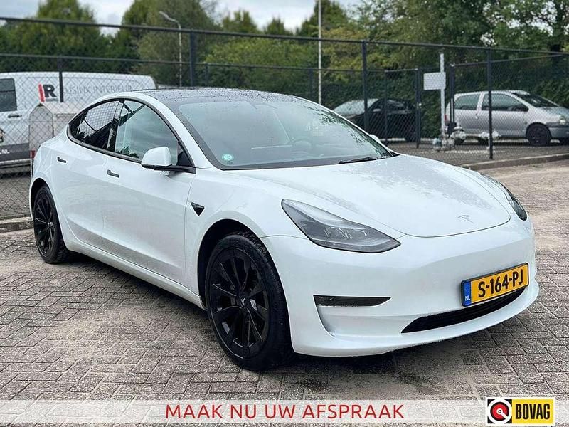 Wit Gebruikt 2023 Tesla Model 3 Long Range AWD Sedan | € 32.890 (Eerlijke prijs) - Afbeelding 1/4