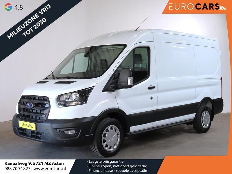 Wit Nieuw 2024 Ford Transit Trend Van | € 29.980 (Eerlijke prijs) - Afbeelding 1/4